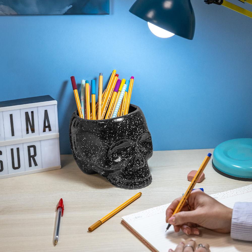 Fisura Macetero Calavera "galaxia"