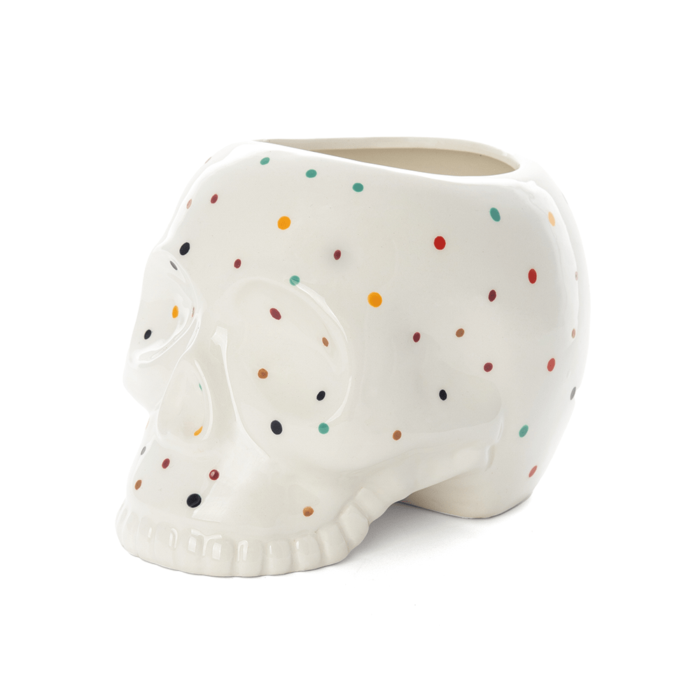 Fisura Macetero calavera "lunares"