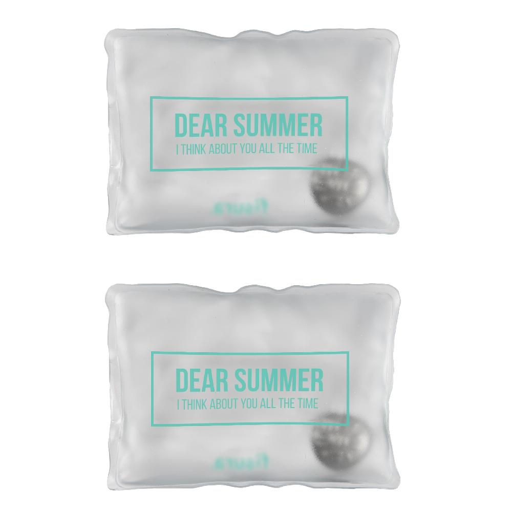 Fisura Pack de 2 calentadores de manos “Dear summer”