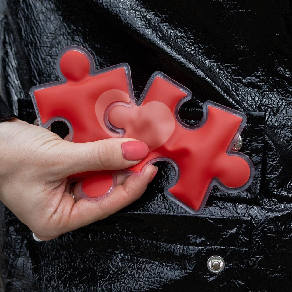 Fisura Pack De 2 Calentadores De Manos “puzzle”