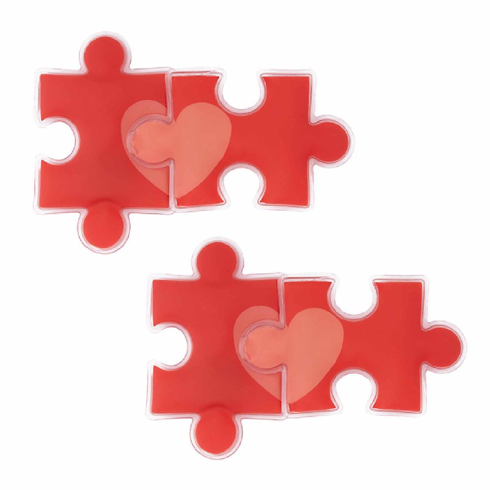 Fisura Pack de 4 calentadores de manos “puzzle”