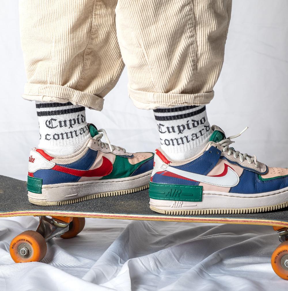 Fisura Par De Calcetines Chica 'Cupido Connard'