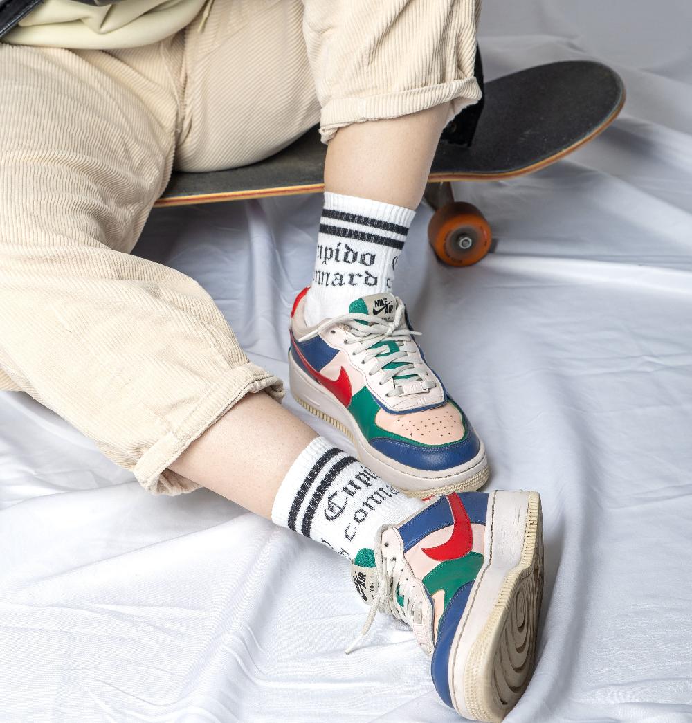 Fisura Par De Calcetines Chica 'Cupido Connard'