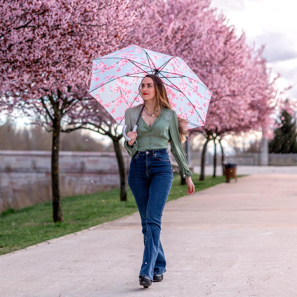 Fisura Paraguas "Flores Sakura"