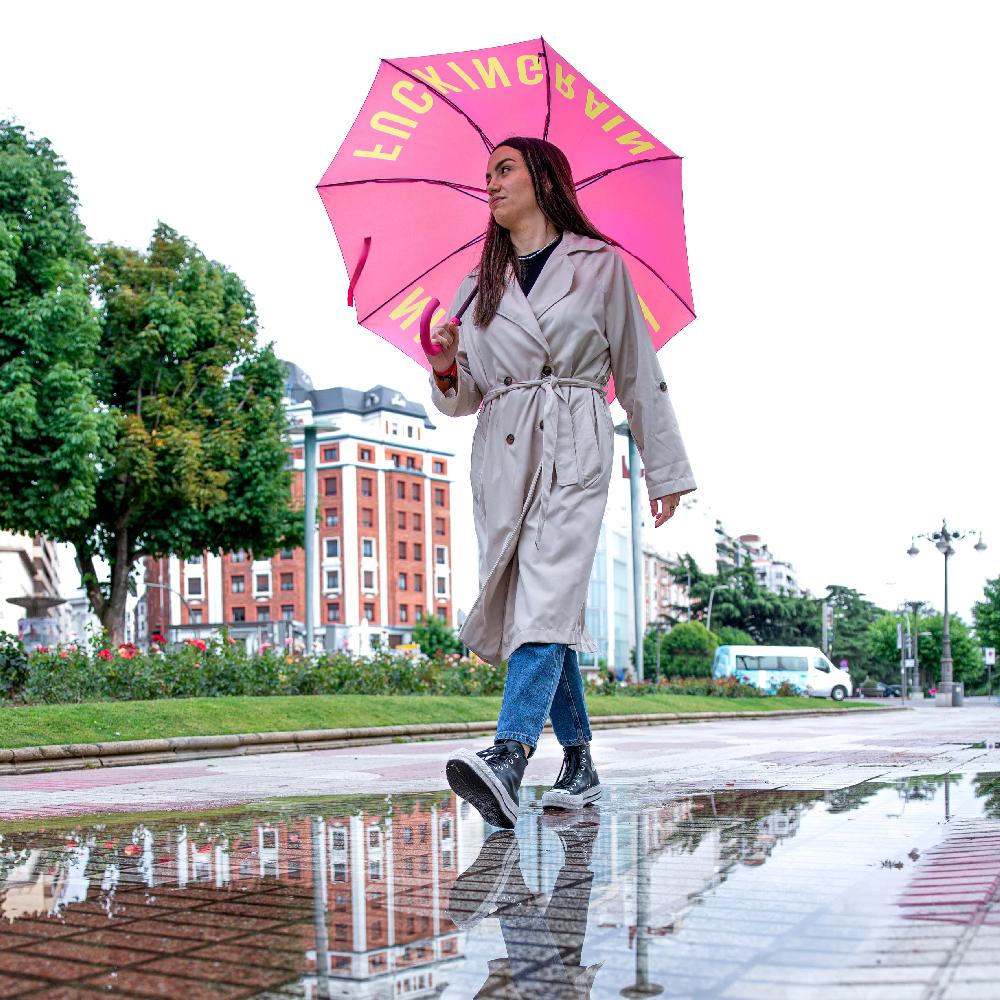 Fisura Paraguas "Fucking Rain" Rosa