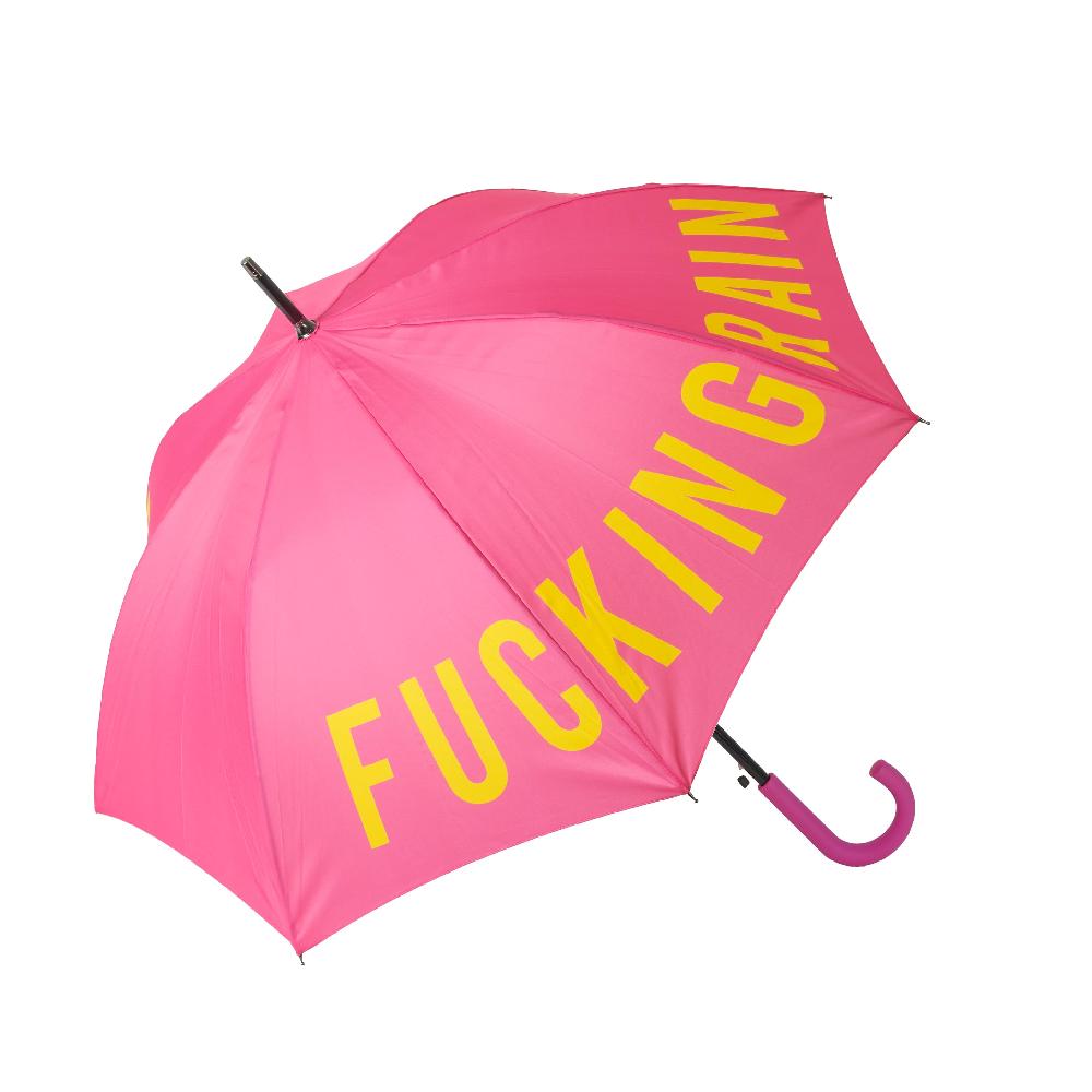 Fisura Paraguas "Fucking Rain" rosa