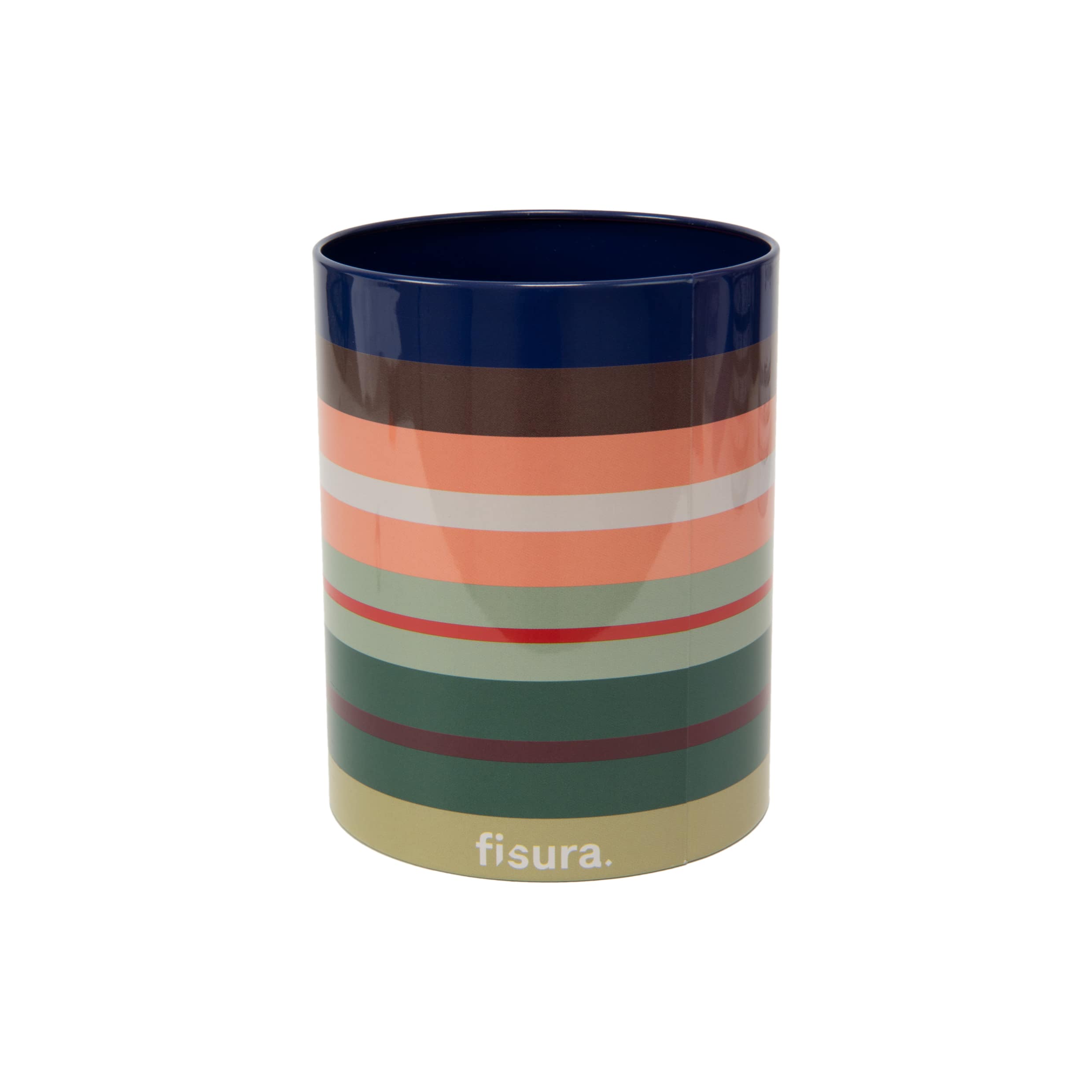 Fisura Portalápices vaso Stripes
