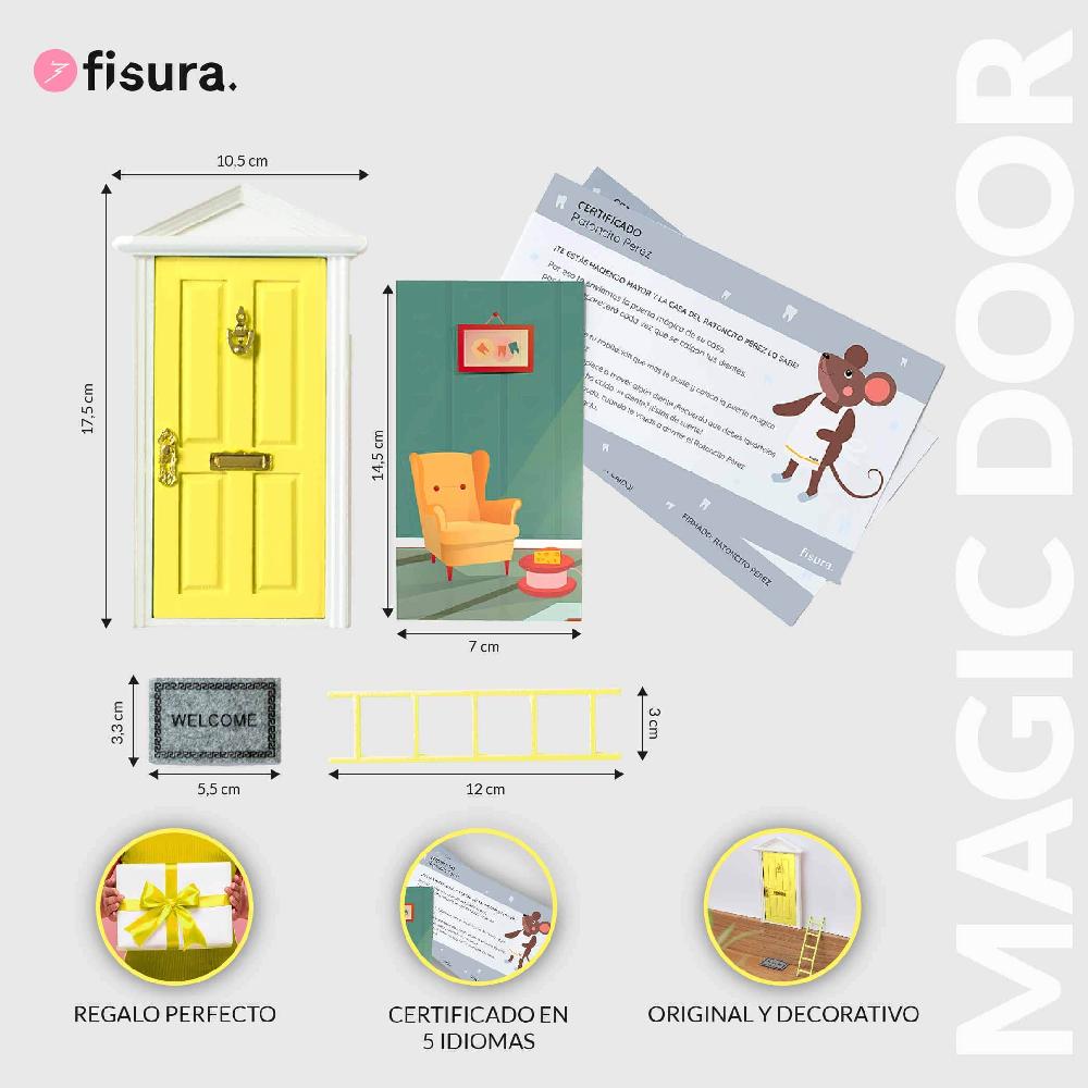 Fisura Puerta Ratoncito Pérez Amarilla