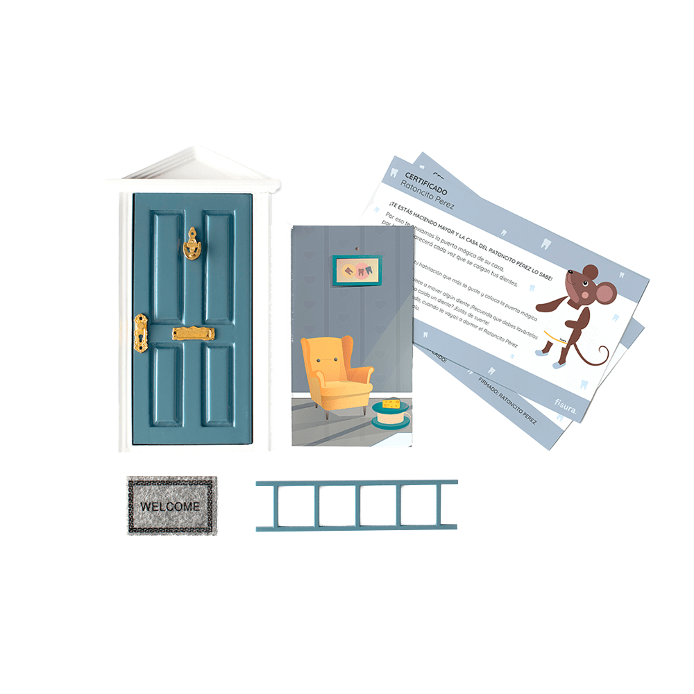 Fisura Puerta Ratoncito Pérez azul