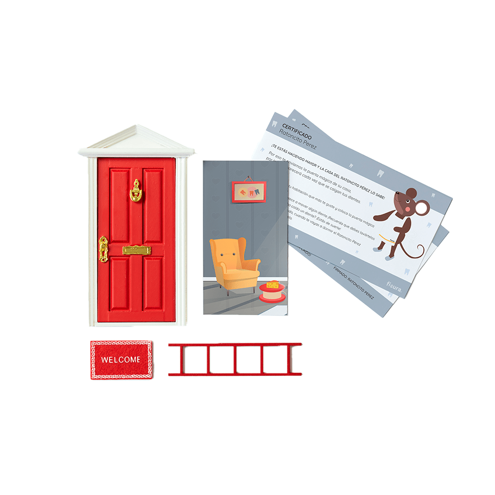 Fisura Puerta Ratoncito Pérez roja