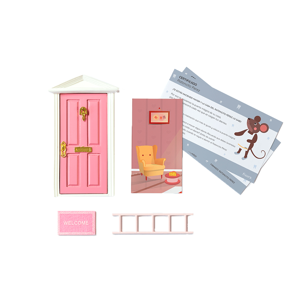 Fisura Puerta Ratoncito Pérez rosa