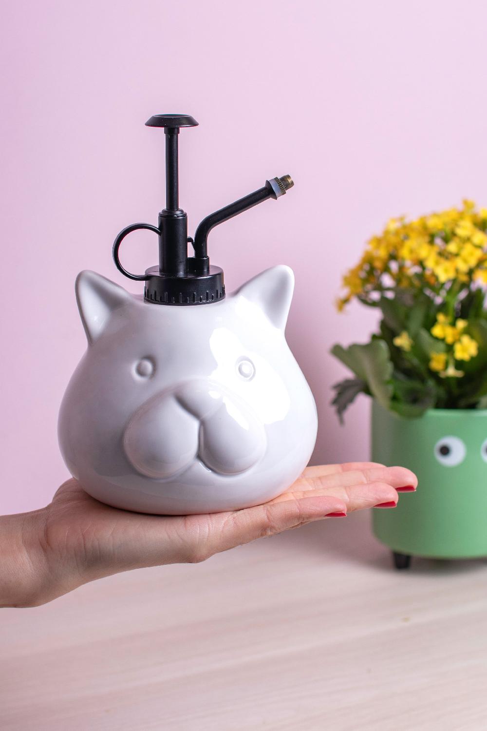 Fisura Pulverizador Para Plantas “gato” Blanco