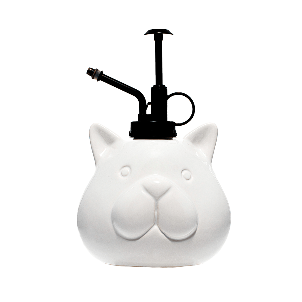 Fisura Pulverizador para plantas “gato” blanco