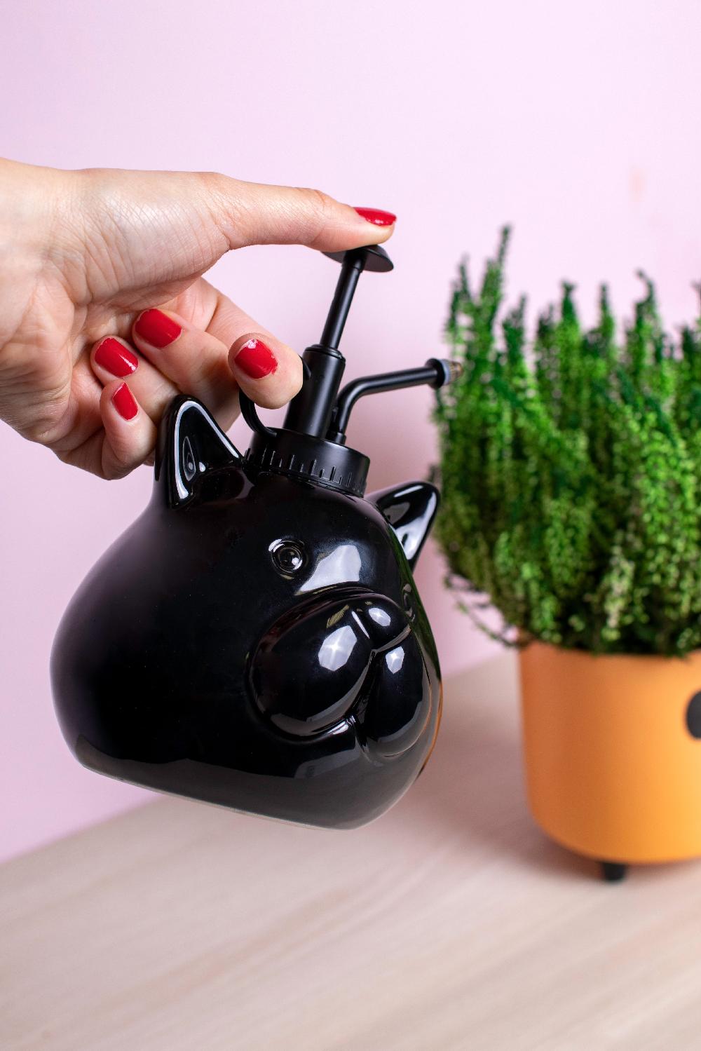 Fisura Pulverizador Para Plantas “gato” Negro