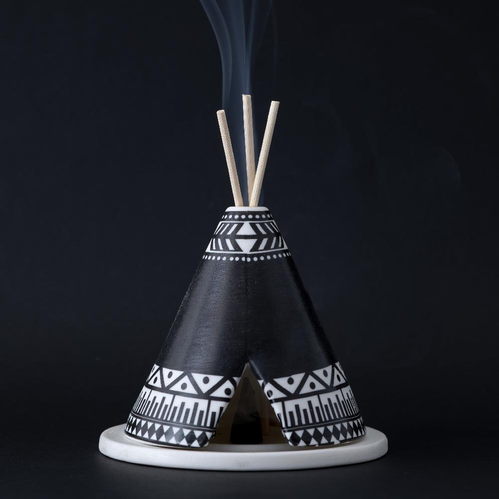 Fisura Quemador De Incienso Tipi Negro