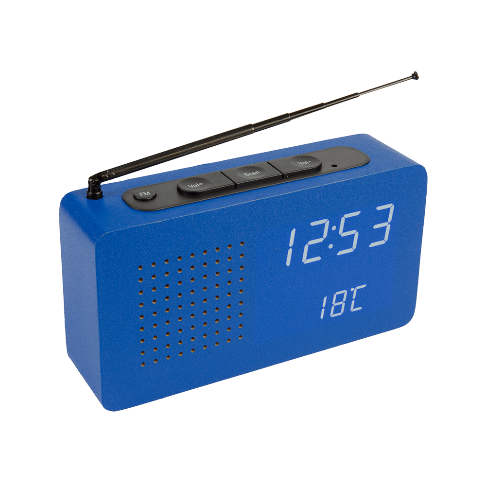 Fisura Radio reloj - Azul