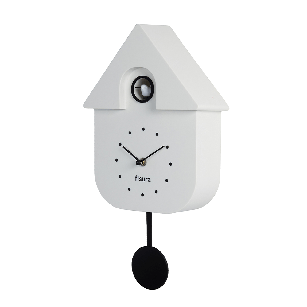 Fisura Reloj Cuco casita - Blanco con Dial