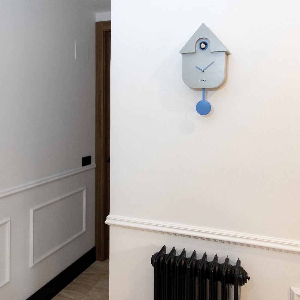 Fisura Reloj Cuco Casita Gris