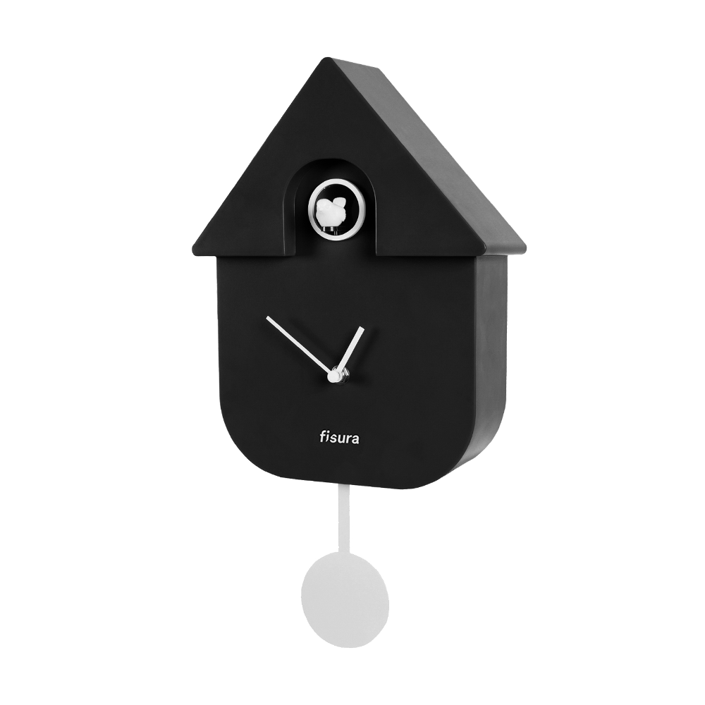 Fisura Reloj Cuco casita Negro