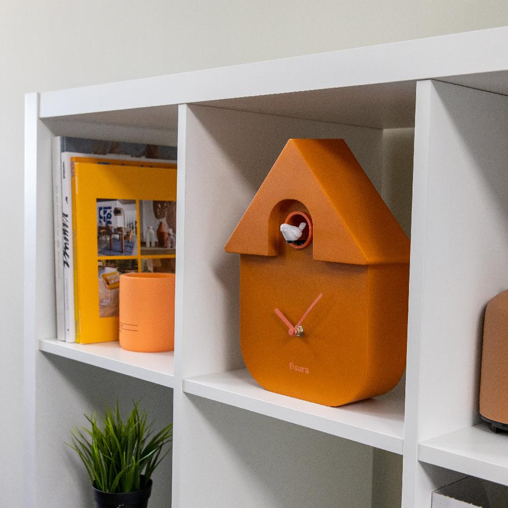 Fisura Reloj Cuco Casita - Terracota