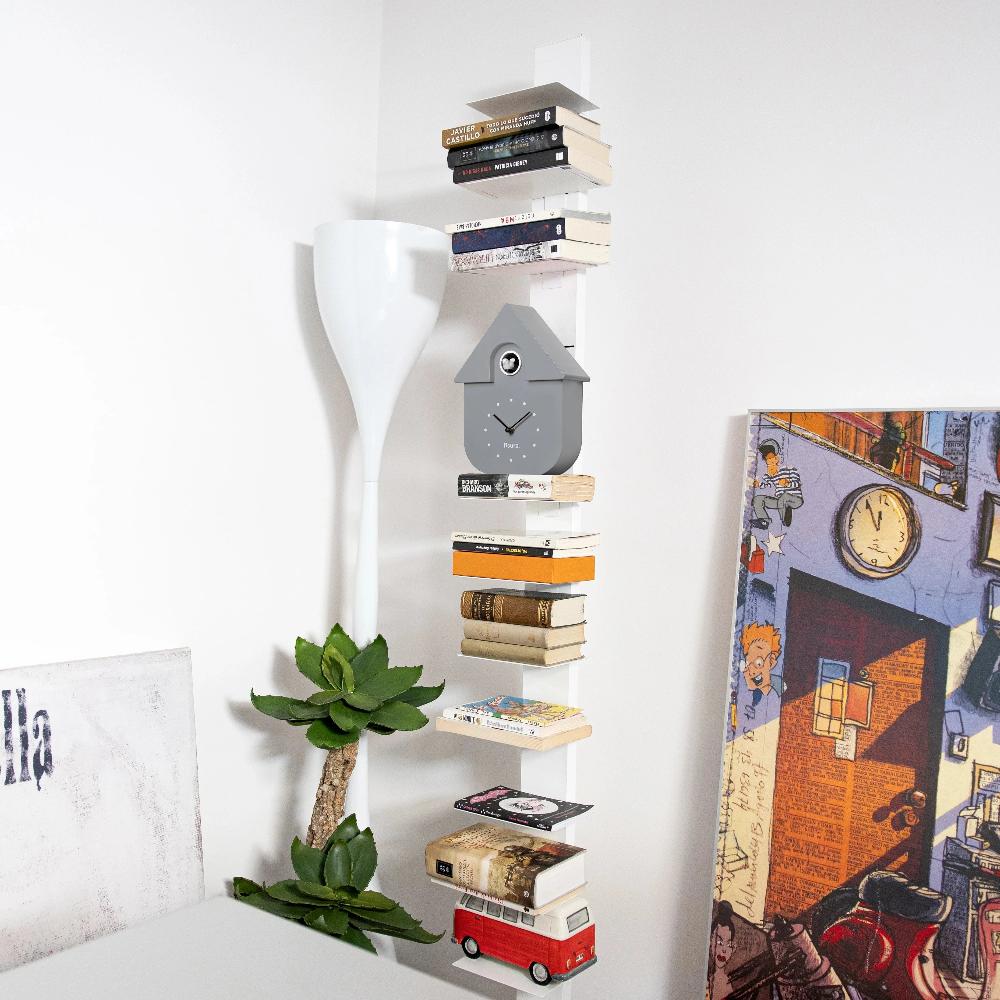 Fisura Reloj De Cuco Gris Con Dial Blanco