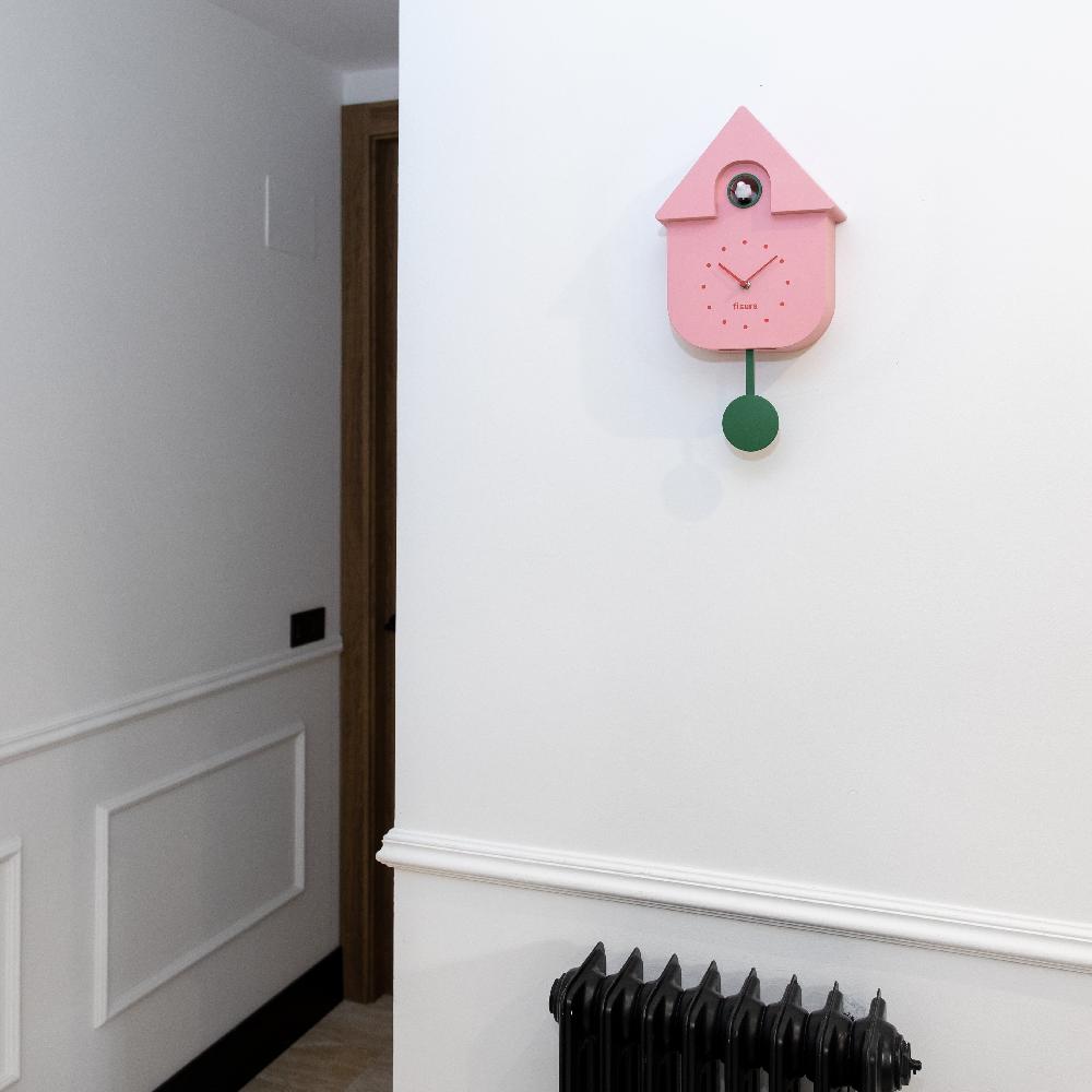 Fisura Reloj De Cuco Rosa Y Verde