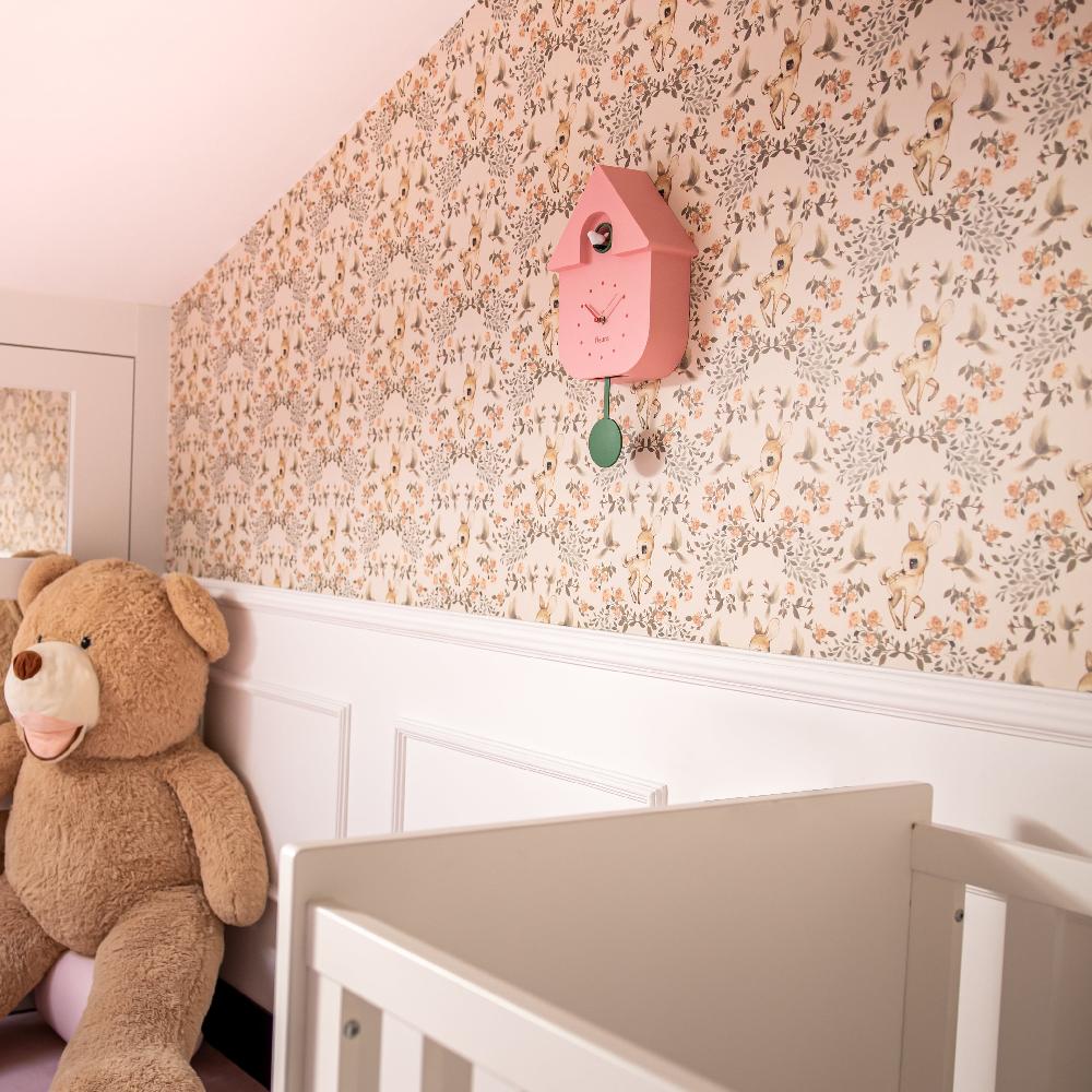 Fisura Reloj De Cuco Rosa Y Verde