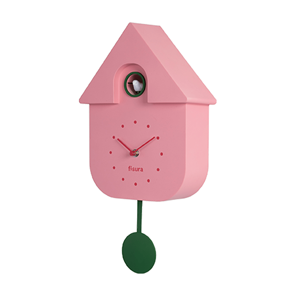 Fisura Reloj de cuco rosa y verde