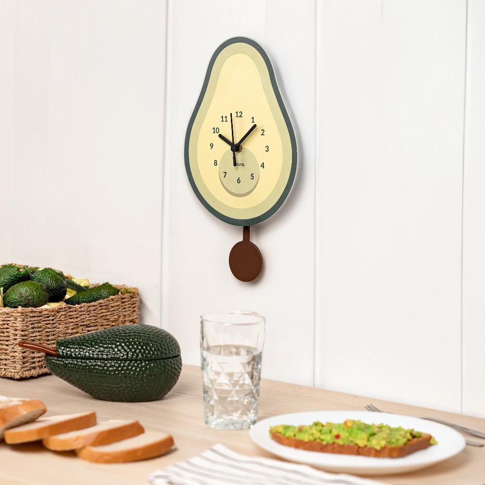 Fisura Reloj De Pared “aguacate”