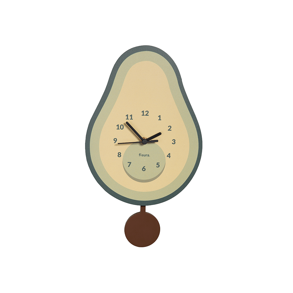 Fisura Reloj de pared “aguacate”