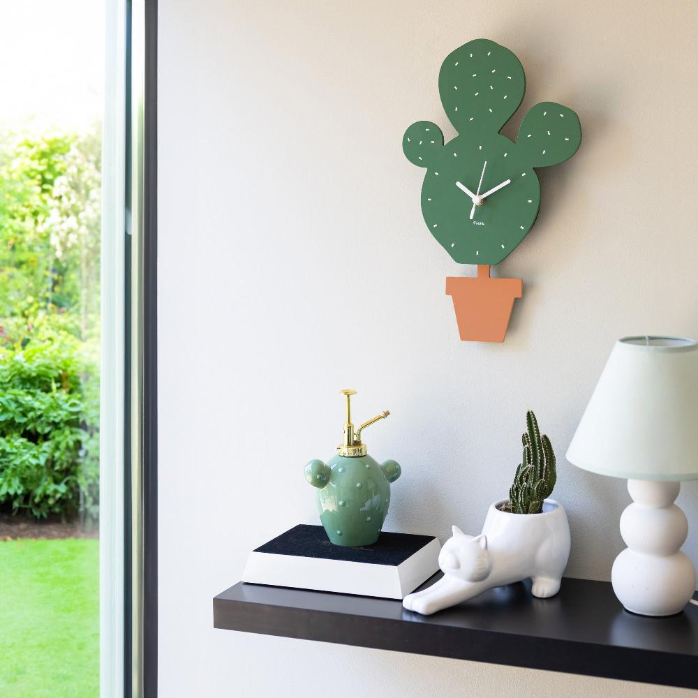 Fisura Reloj De Pared “cactus”