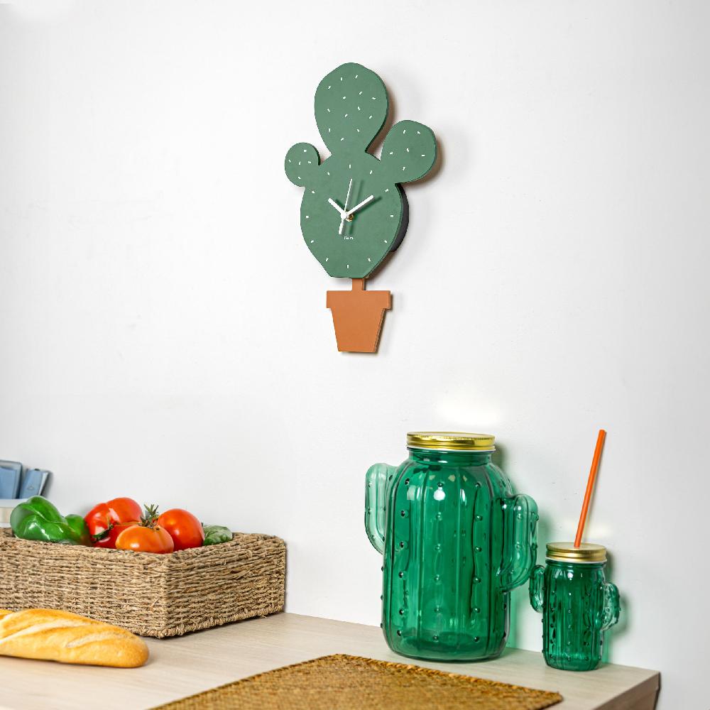 Fisura Reloj De Pared “cactus”