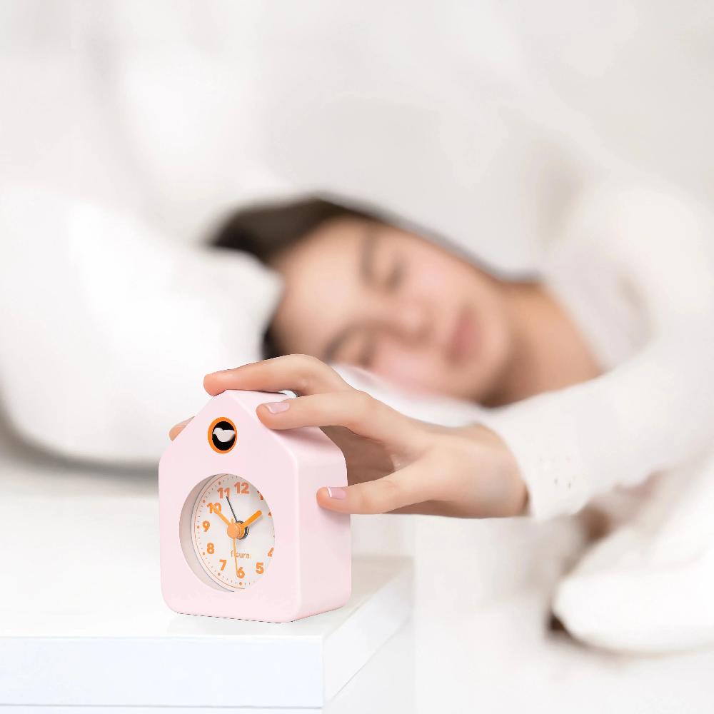 Fisura Reloj Despertador Casita Mini Rosa