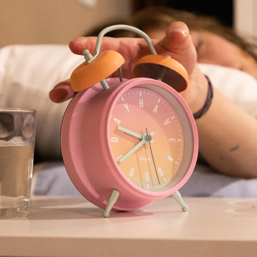 Fisura Reloj Despertador Retro "Have A Good Day"