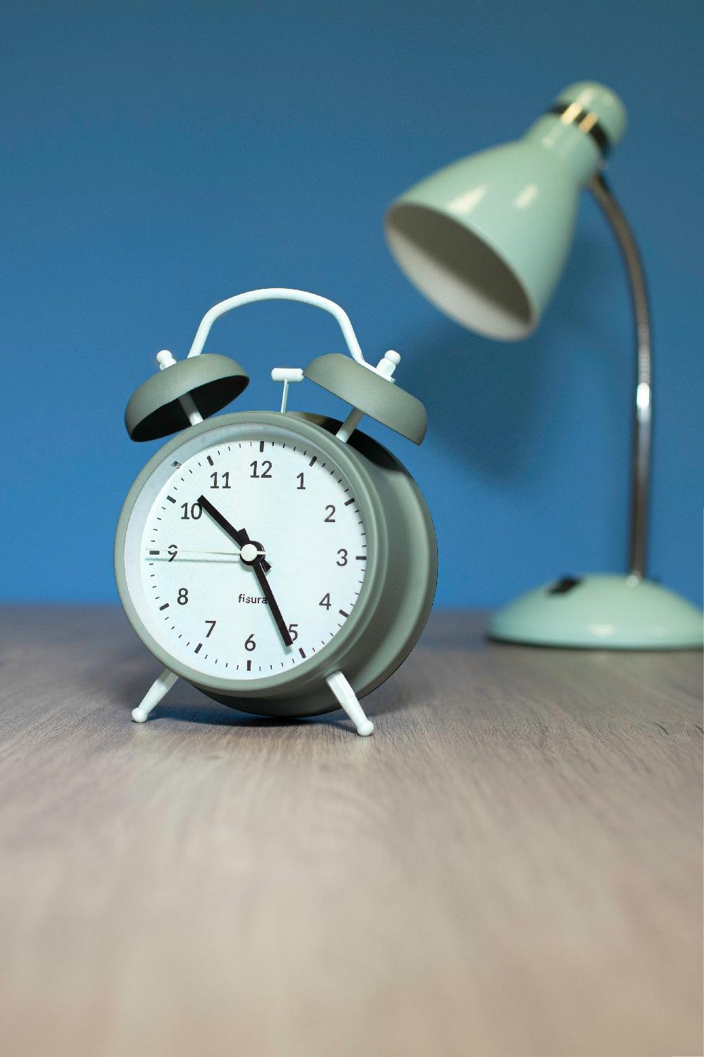 Fisura Reloj Despertador Retro Verde & Menta