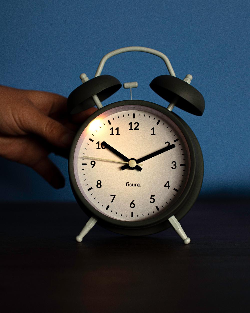 Fisura Reloj Despertador Retro Verde & Menta