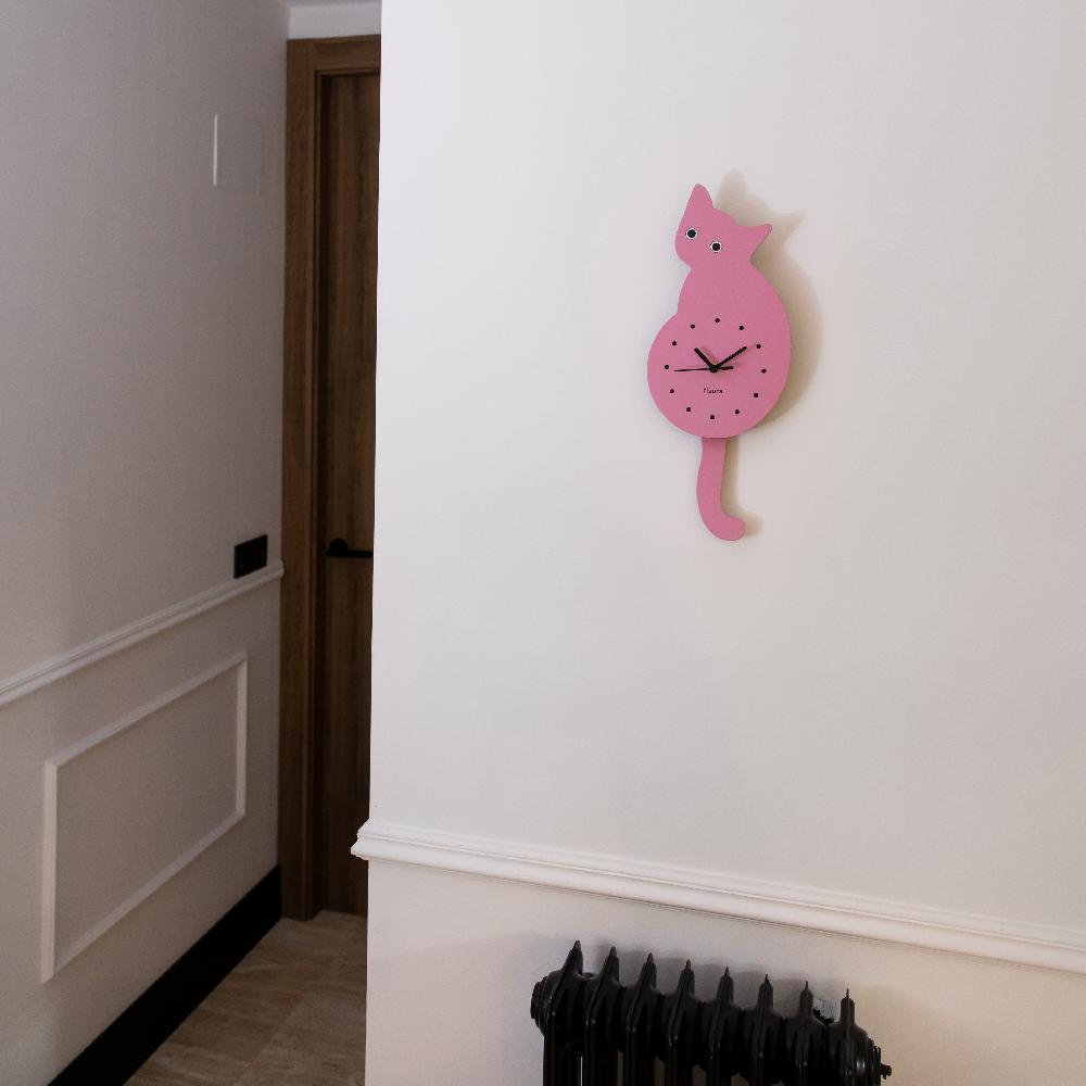 Fisura Reloj Gato Rosa