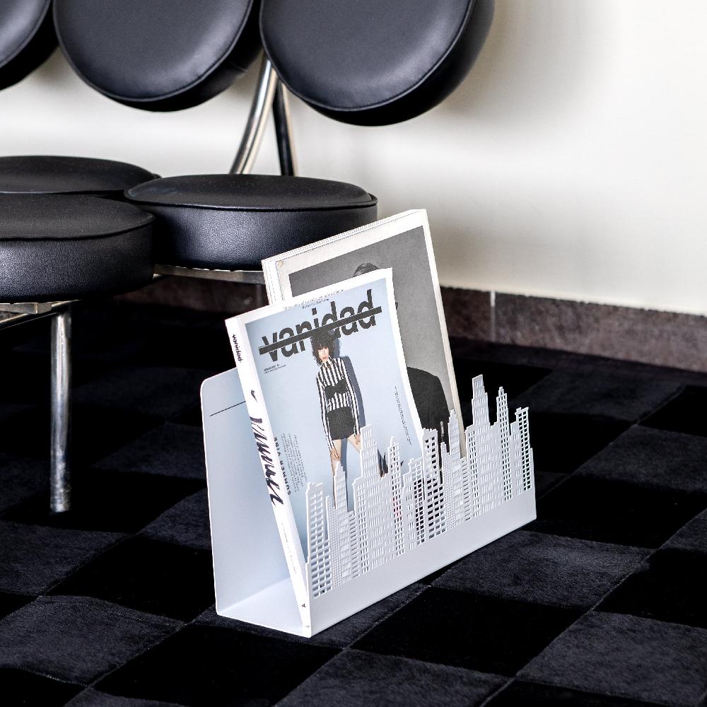 Fisura Revistero Edificios Blanco