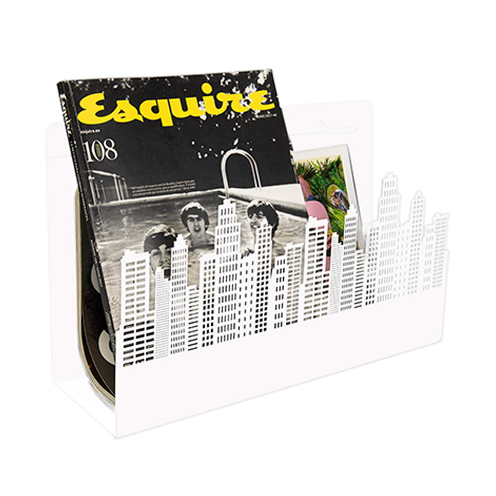 Fisura Revistero edificios blanco