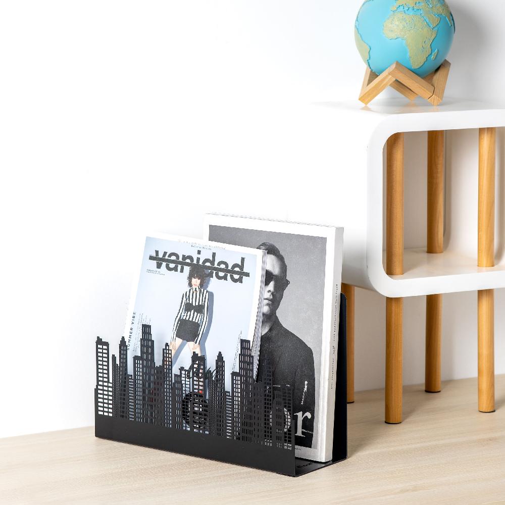 Fisura Revistero Edificios Negro