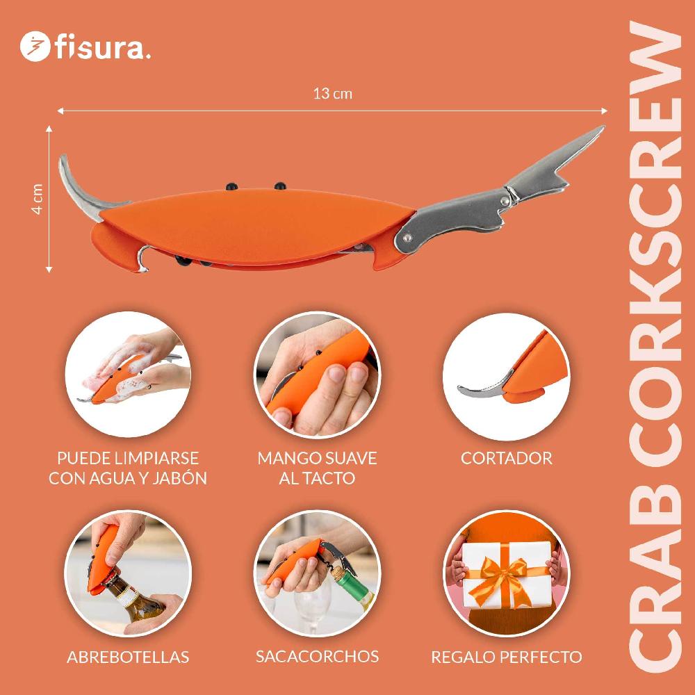 Fisura Sacacorchos "Cangrejo"