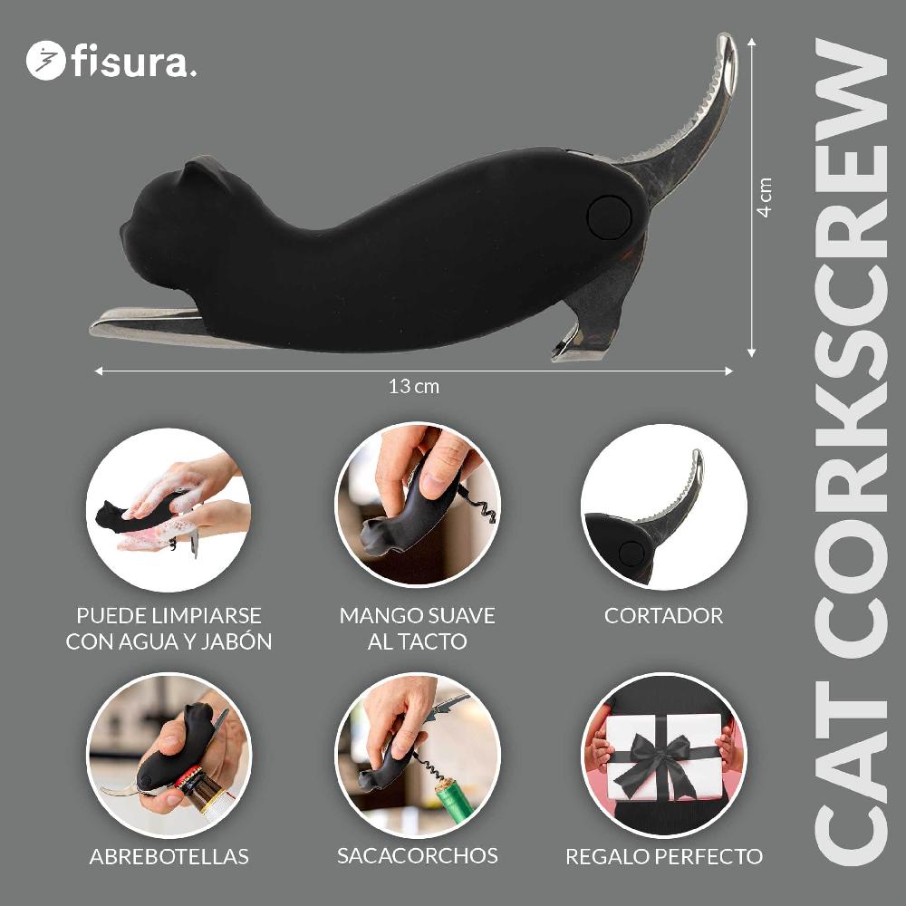 Fisura Sacacorchos "Gato"