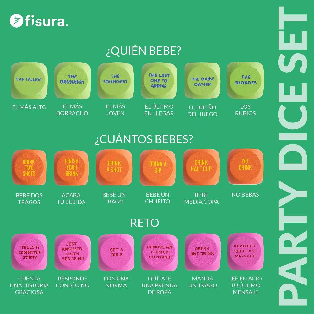 Fisura Set De Dados “Fiesta”