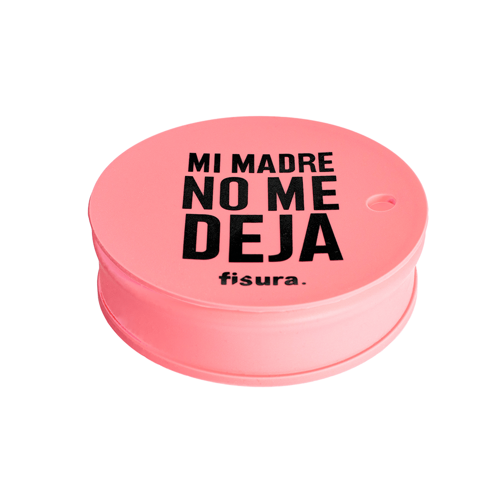 Fisura Tapa vasos antidroga “mi madre no me deja”