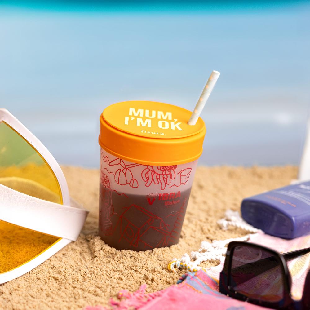 Fisura Tapa Vasos Antidroga “Mum I'm Ok” 3 Unidades