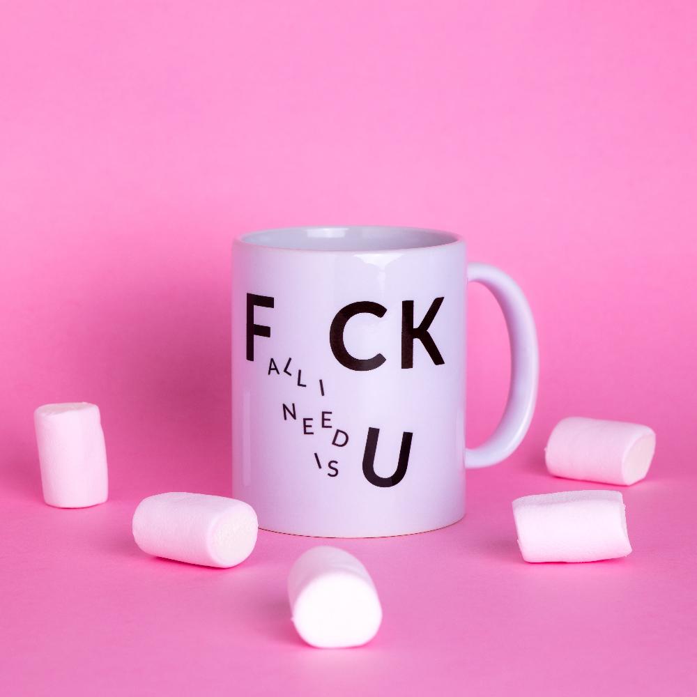 Fisura Taza "All I Need Is U"