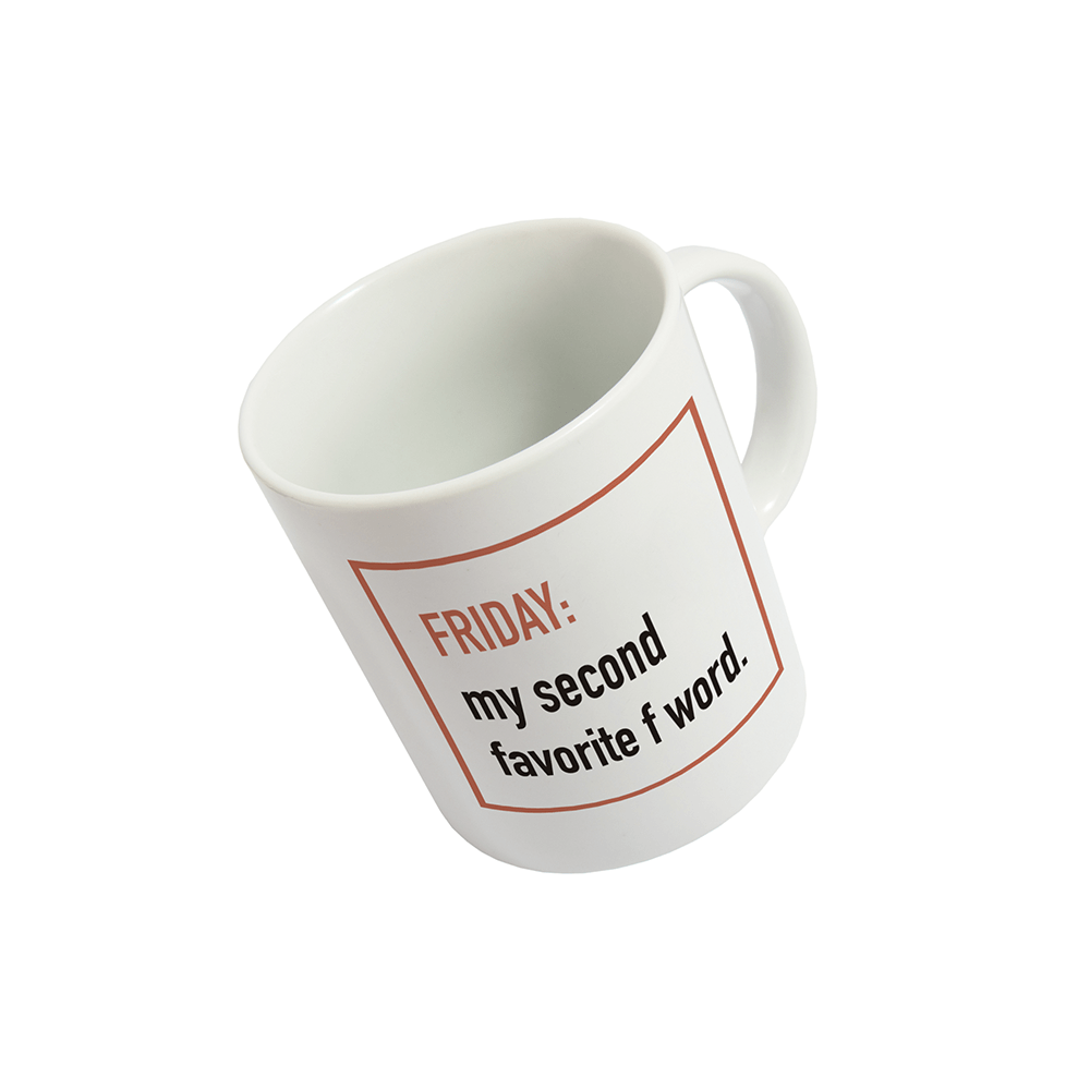 Fisura Taza 'Friday my second favorite…' ENG