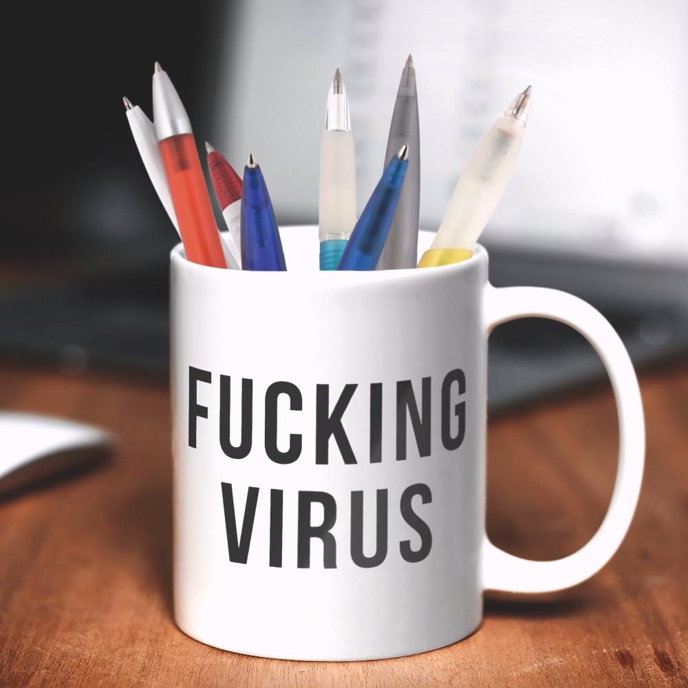 Fisura Taza "Fucking Virus"