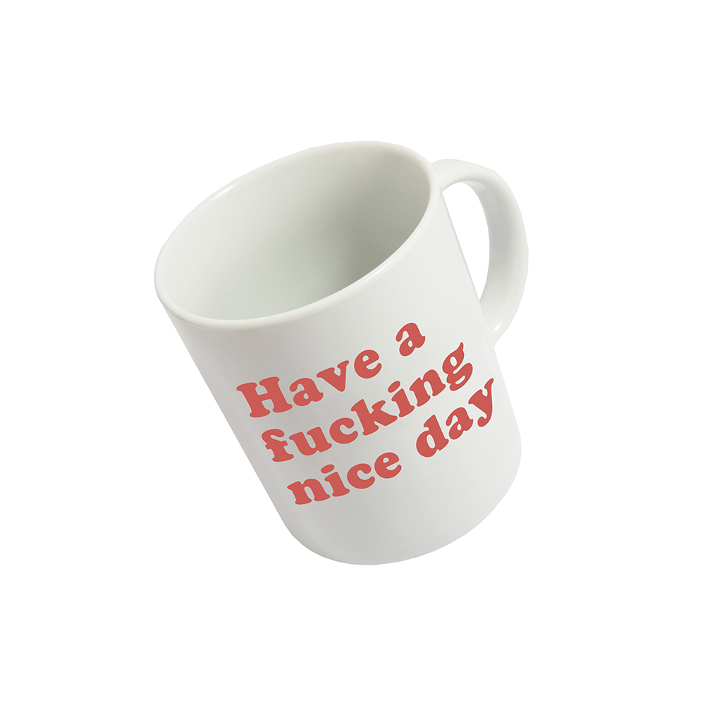 Fisura Taza 'Have a fucking nice day' Roja