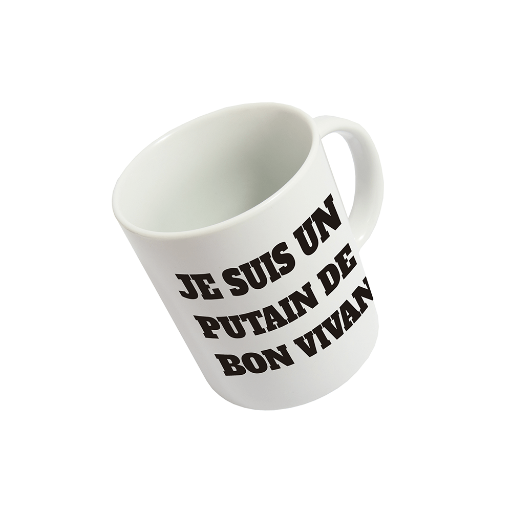 Fisura Taza 'Je suis un Putain de Bon Vivant' FR
